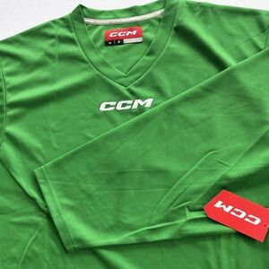 CCM 5000 Senior Practice Hockey Jersey Kelly Green Men's Size Medium NWT